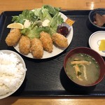 Tsukiji Ichiba - カキフライセット