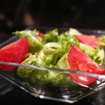 肉や大善 - ”松坂牛A-5等級サーロインステーキCコース”の「サラダ（フルーツトマトのサラダ）」