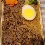 桃中軒 - 富嶽　あしたか牛すき弁当　1,080円