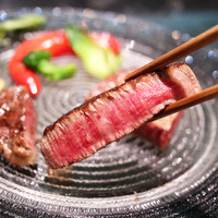 肉や大善 大名古屋ビルヂング店 - 宮崎牛ヒレの断面