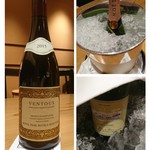 四季亭 - 飲み物　ホテルワインはフリードリンク