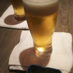 鮮藍坊 - 生ビールで乾杯！