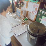 にぐるまやダイニング - スープバー（飲みまわし禁止！）