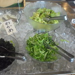 にぐるまやダイニング - サラダバー（食べまわし禁止！）