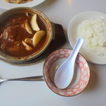 にぐるまやダイニング - 土鍋ハンバーグ930円+セット630円