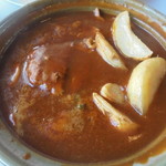 にぐるまやダイニング - 土鍋ハンバーグ930円+セット630円