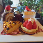 にぐるまやダイニング - ケーキ持ち帰り