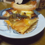 にぐるまやダイニング - 買ったケーキ（旨くない）