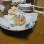 にぐるまやダイニング - 買ったケーキ（旨くない）