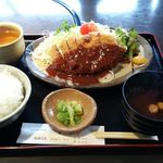 レストラン 牛石 - ビフカツ定食