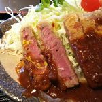 レストラン 牛石 - 断面ショー