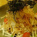 Tori furu - 大根サラダ。和風ドレッシングがまろやかです。