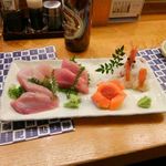 Sushi Tsukiji Nihonkai - 刺身５点盛り