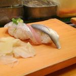 Sushi Tsukiji Nihonkai - コハダとイワシ