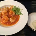 中国料理 カリュウ(ヨコハマ グランド インターコンチネンタル ホテル) - 海老チリ