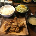 炭焼地鶏 鳥健 - 日替わり定食(チキングリル)＠700円