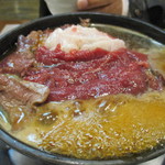 桜なべ 中江 - ぐつぐつ～～