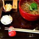 そば屋 案山棒 - 朝かけ¥500