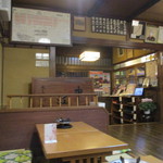 桜なべ 中江 - 入口そばに吉原の地図も