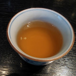 銀座 真田 - 蕎麦茶；アップ