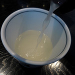 銀座 真田 - 蕎麦湯