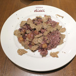 OSTERIA dieci - イタリア産の栗にトリュフ・パンチェッタ