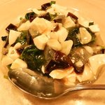 ピータン塩卵とホウレンソウ炒め\1080-☆