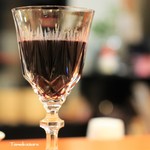 創作割烹　おおた - ワイングラスが、かっこいいです。