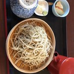 手打蕎麦 和の里 - もりそば大盛り550円