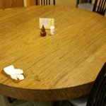 みよし亭 - 大テーブル（リビンガン製）