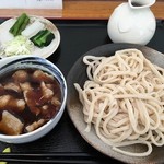 はらだ製麺 - 村山うどん 肉汁