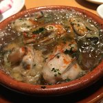 バル アドリアーノ - 牡蠣のアヒージョ！