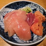 じどりや 穏座 - お造り　淡海地鶏  雌