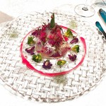 シャトー　ラ・パルム・ドール - 海の幸と季節のヴィオレ野菜のマリアージュ
      クリスマスツリー仕立て