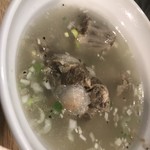 焼肉 穏 - テールスープ