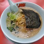 山岡家 - 醤油（脂少なめ・白髪ネギ）