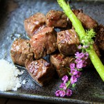 Ikino Shima - 壱岐牛モモ肉サイコロステーキ