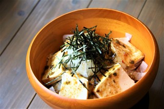 Ikino Shima - 壱岐豆腐と大根サラダ