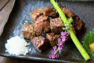 Ikino Shima - 壱岐牛モモ肉サイコロステーキ
