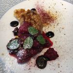 フォアグラと赤い果実