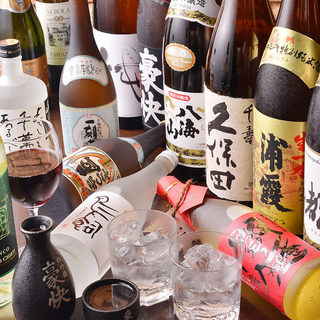 We offer a great value All-you-can-drink course (for drinks only) ♪