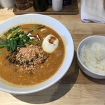 ふる川 - 担々麵＋追い飯