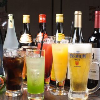 お酒好きにはたまらない単品飲み放題のほか、お得なクーポンも◎