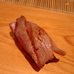 鮨 和さび - クロマグロトロ炙り