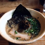 Hakata Ramen Tanaka - 辛子高菜ラーメン、バリカタで。