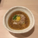 焼鳥 おみ乃 - 蒸しつくね