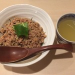 焼鳥 おみ乃 - そぼろ丼