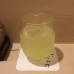 焼鳥 おみ乃 - じゃばら酒（ロック）