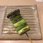 焼鳥 おみ乃 - アスパラ