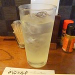 かんころ亭 - 生搾りレモンサワー